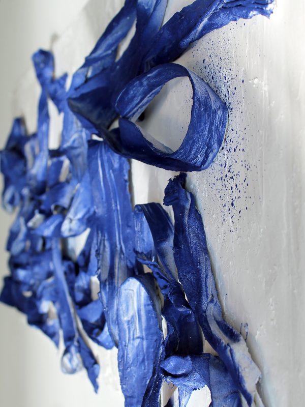 Art work by Annia Gavañach_Tensión Azul